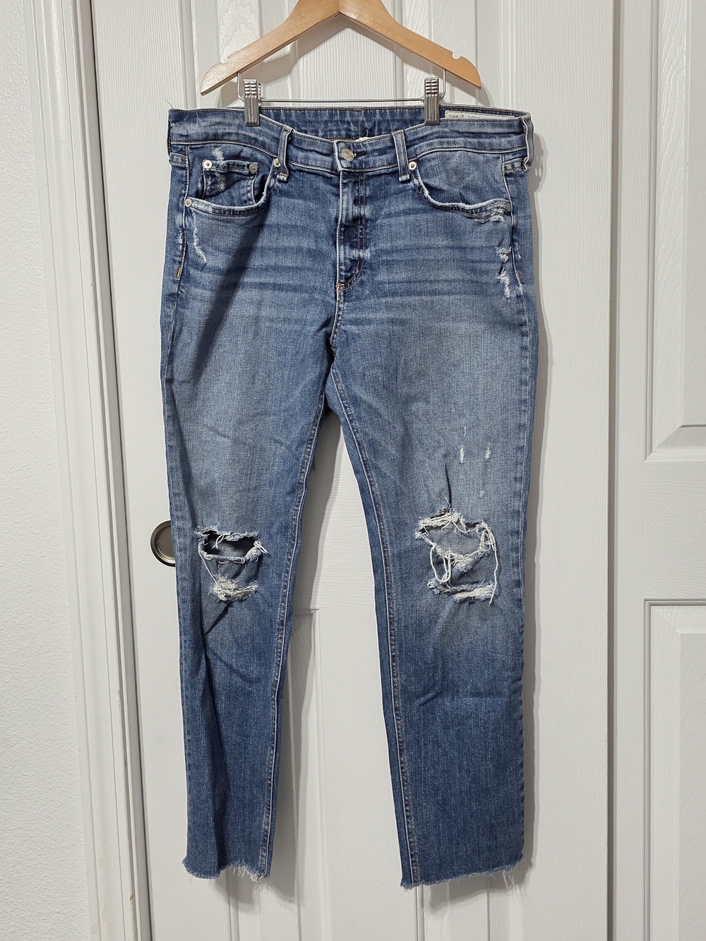 rag & bone Dre Low Rise Ankle Jeans, Size 30